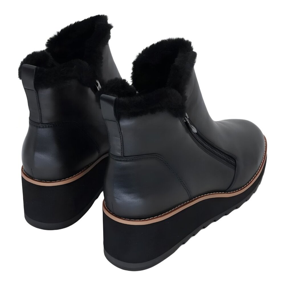 Easy Spirit Lorand Almond Toe Block Heel Booties Medium Brown 10m View 3